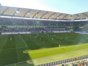 30. Spieltag des VfL Wolfsburg gegen den 1. FSV Mainz